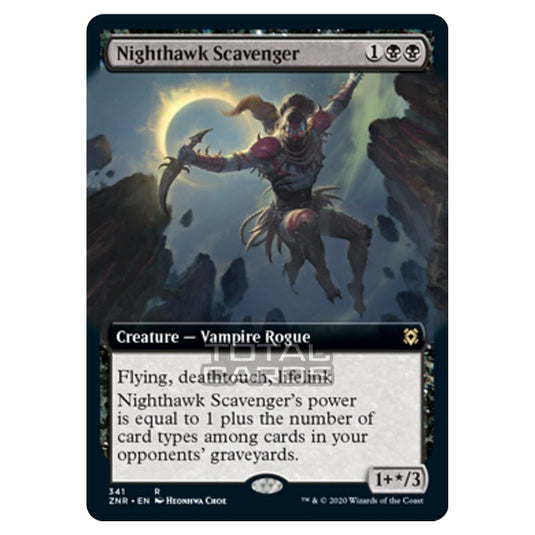 Magic The Gathering - Zendikar Rising - Nighthawk Scavenger - 341/391