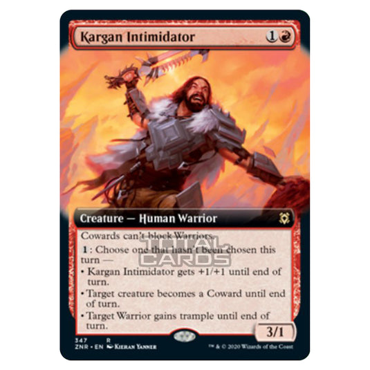 Magic The Gathering - Zendikar Rising - Kargan Intimidator - 347/391