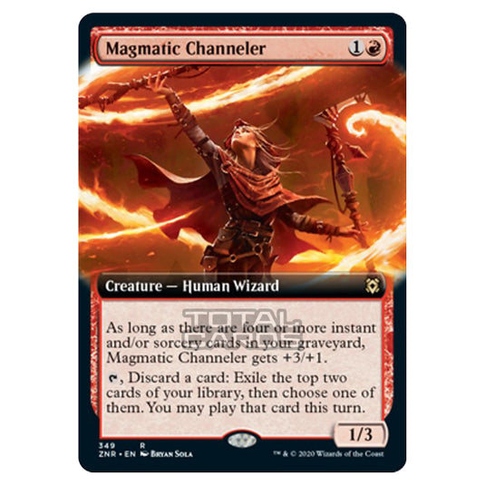 Magic The Gathering - Zendikar Rising - Magmatic Channeler - 349/391