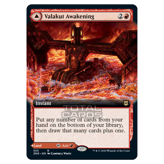 Magic The Gathering - Zendikar Rising - Valakut Awakening // Valakut Stoneforge - 355/391