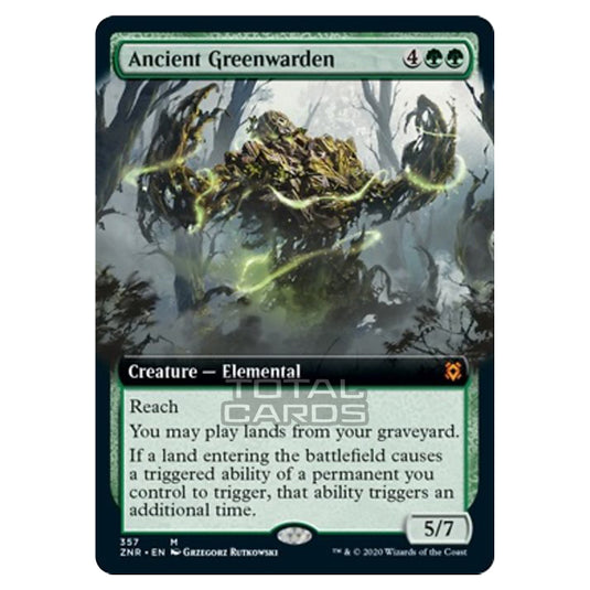 Magic The Gathering - Zendikar Rising - Ancient Greenwarden - 357/391