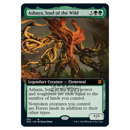 Magic The Gathering - Zendikar Rising - Ashaya, Soul of the Wild - 358/391