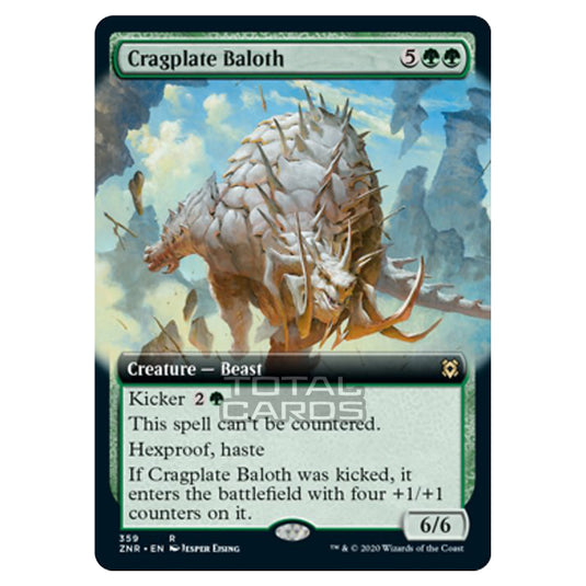 Magic The Gathering - Zendikar Rising - Cragplate Baloth - 359/391