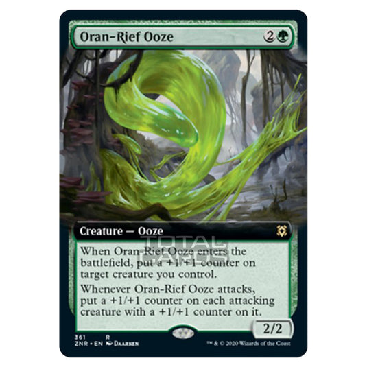 Magic The Gathering - Zendikar Rising - Oran-Rief Ooze - 361/391