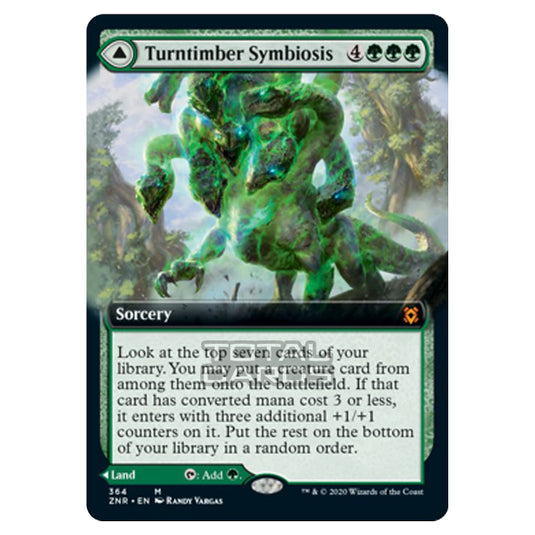 Magic The Gathering - Zendikar Rising - Turntimber Symbiosis // Turntimber, Serpentine Wood - 364/391