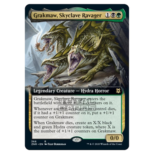 Magic The Gathering - Zendikar Rising - Grakmaw, Skyclave Ravager - 366/391