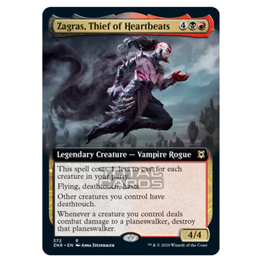 Magic The Gathering - Zendikar Rising - Zagras, Thief of Heartbeats - 372/391