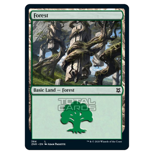 Magic The Gathering - Zendikar Rising - Forest - 384/391