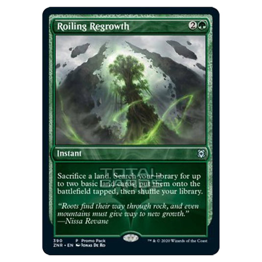 Magic The Gathering - Zendikar Rising - Roiling Regrowth - 390/391