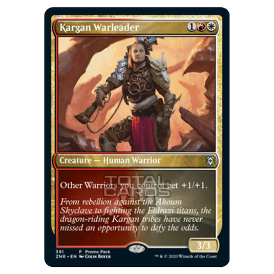 Magic The Gathering - Zendikar Rising - Kargan Warleader - 391/391