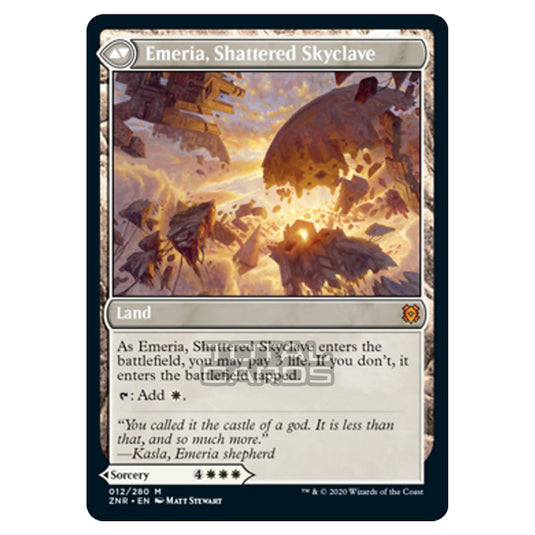 Magic The Gathering - Zendikar Rising - Emeria's Call // Emeria, Shattered Skyclave - 12/391