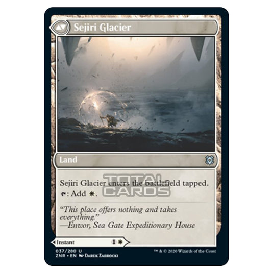 Magic The Gathering - Zendikar Rising - Sejiri Shelter // Sejiri Glacier - 37/391 (Foil)