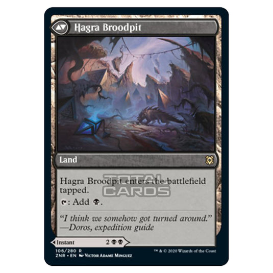 Magic The Gathering - Zendikar Rising - Hagra Mauling // Hagra Broodpit - 106/391 (Foil)