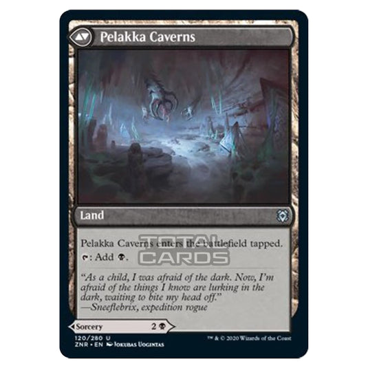 Magic The Gathering - Zendikar Rising - Pelakka Predation // Pelakka Caverns - 120/391 (Foil)