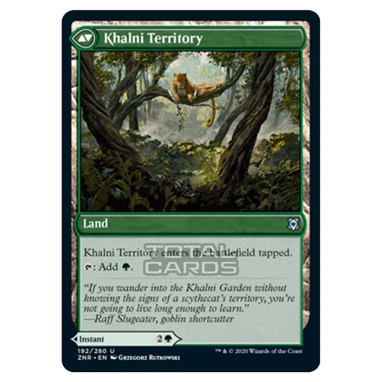 Magic The Gathering - Zendikar Rising - Khalni Ambush // Khalni Territory - 192/391