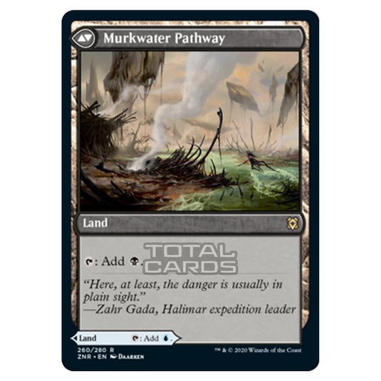 Magic The Gathering - Zendikar Rising - Clearwater Pathway // Murkwater Pathway - 260/391