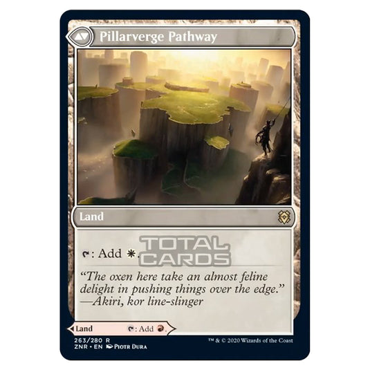 Magic The Gathering - Zendikar Rising - Needleverge Pathway // Pillarverge Pathway - 263/391