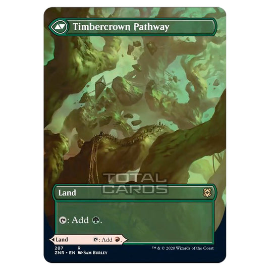 Magic The Gathering - Zendikar Rising - Cragcrown Pathway // Timbercrown Pathway - 287/391