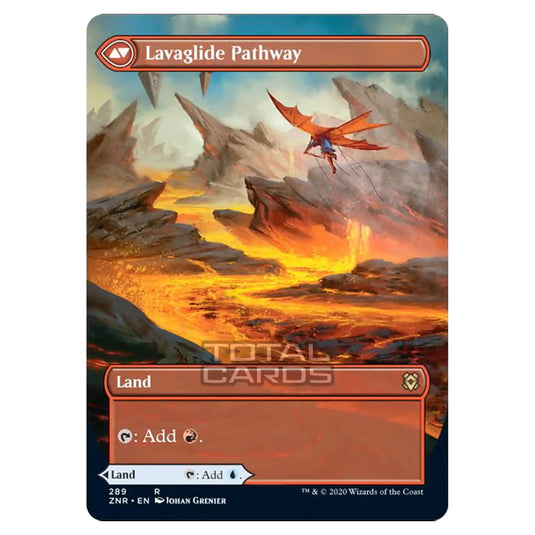 Magic The Gathering - Zendikar Rising - Riverglide Pathway // Lavaglide Pathway - 289/391