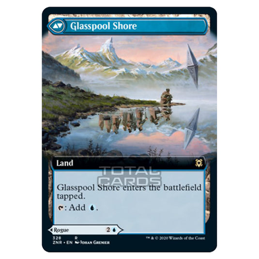 Magic The Gathering - Zendikar Rising - Glasspool Mimic // Glasspool Shore - 328/391 (Foil)