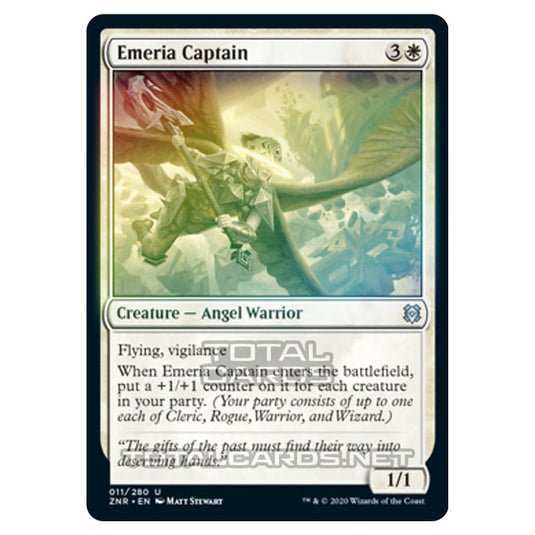 Magic The Gathering - Zendikar Rising - Emeria Captain - 11/391 (Foil)