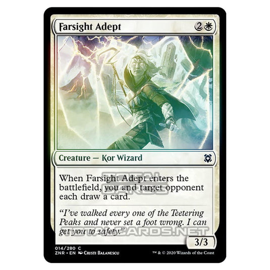 Magic The Gathering - Zendikar Rising - Farsight Adept - 14/391 (Foil)