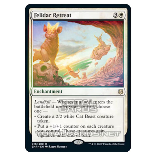 Magic The Gathering - Zendikar Rising - Felidar Retreat - 16/391 (Foil)