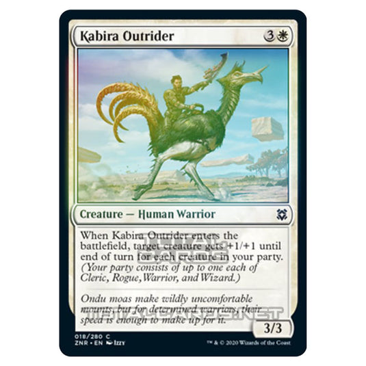 Magic The Gathering - Zendikar Rising - Kabira Outrider - 18/391 (Foil)