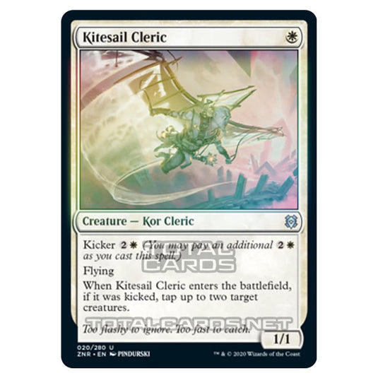 Magic The Gathering - Zendikar Rising - Kitesail Cleric - 20/391 (Foil)