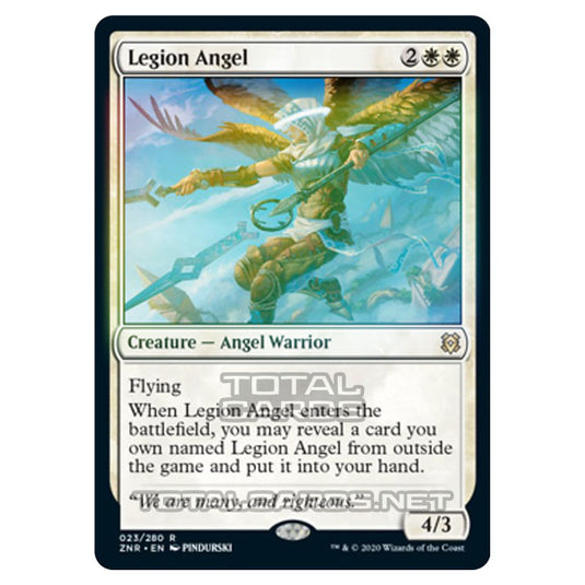 Magic The Gathering - Zendikar Rising - Legion Angel - 23/391 (Foil)