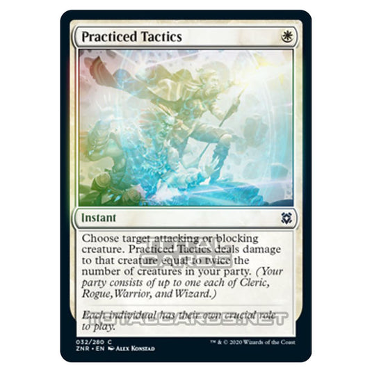 Magic The Gathering - Zendikar Rising - Practiced Tactics - 32/391 (Foil)