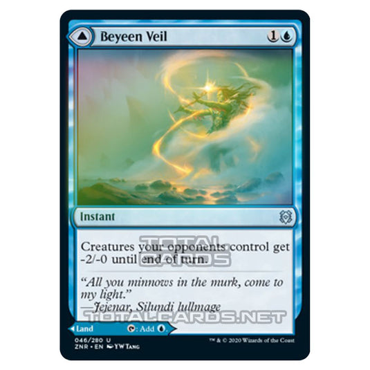 Magic The Gathering - Zendikar Rising - Beyeen Veil // Beyeen Coast - 46/391 (Foil)