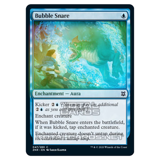 Magic The Gathering - Zendikar Rising - Bubble Snare - 47/391 (Foil)