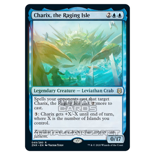 Magic The Gathering - Zendikar Rising - Charix, the Raging Isle - 49/391 (Foil)