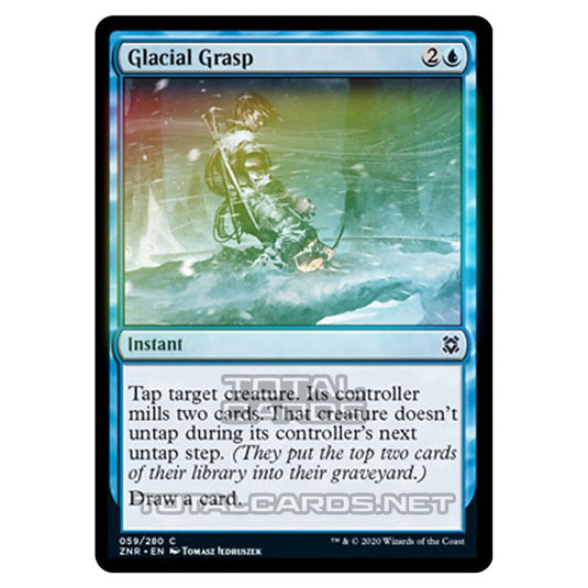 Magic The Gathering - Zendikar Rising - Glacial Grasp - 59/391 (Foil)