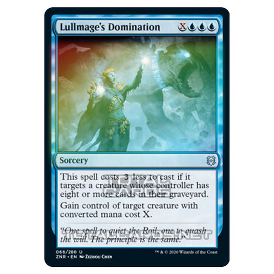 Magic The Gathering - Zendikar Rising - Lullmage's Domination - 66/391 (Foil)