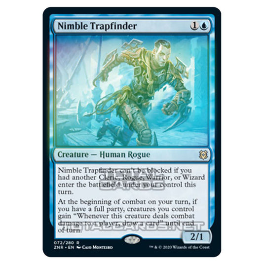 Magic The Gathering - Zendikar Rising - Nimble Trapfinder - 72/391 (Foil)