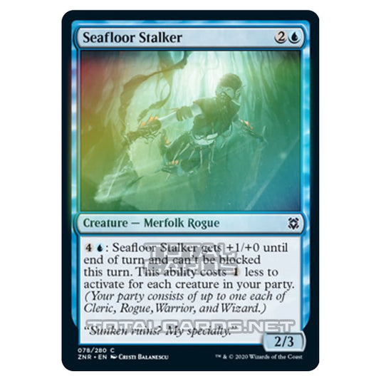 Magic The Gathering - Zendikar Rising - Seafloor Stalker - 78/391 (Foil)