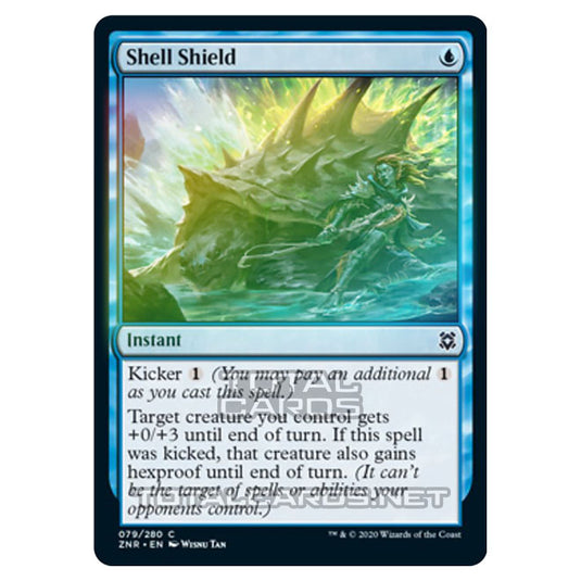 Magic The Gathering - Zendikar Rising - Shell Shield - 79/391 (Foil)