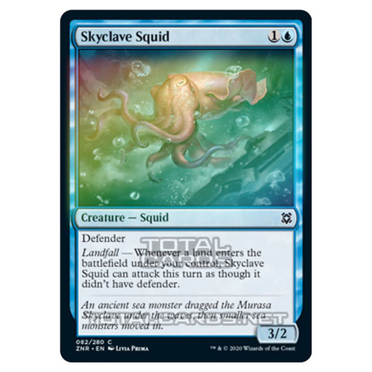 Magic The Gathering - Zendikar Rising - Skyclave Squid - 82/391 (Foil)