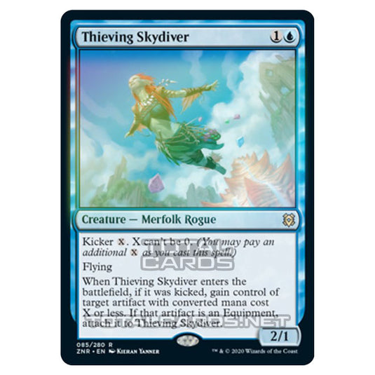 Magic The Gathering - Zendikar Rising - Thieving Skydiver - 85/391 (Foil)