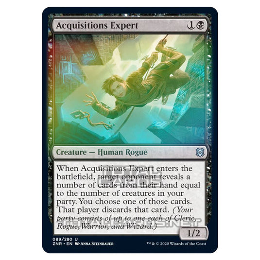 Magic The Gathering - Zendikar Rising - Acquisitions Expert - 89/391 (Foil)