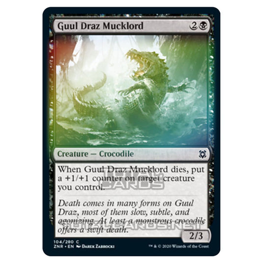 Magic The Gathering - Zendikar Rising - Guul Draz Mucklord - 104/391 (Foil)