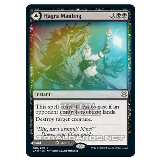 Magic The Gathering - Zendikar Rising - Hagra Mauling // Hagra Broodpit - 106/391 (Foil)