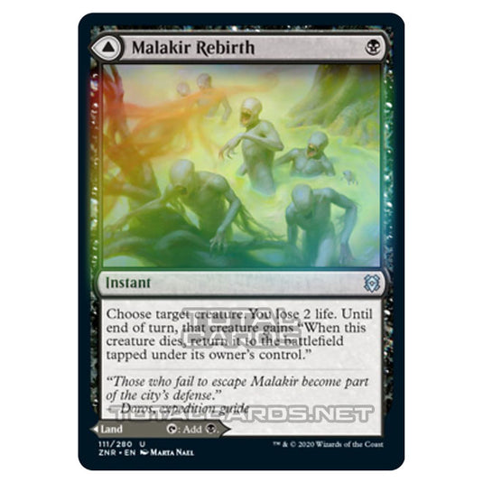 Magic The Gathering - Zendikar Rising - Malakir Rebirth // Malakir Mire - 111/391 (Foil)