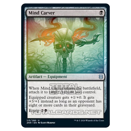 Magic The Gathering - Zendikar Rising - Mind Carver - 113/391 (Foil)