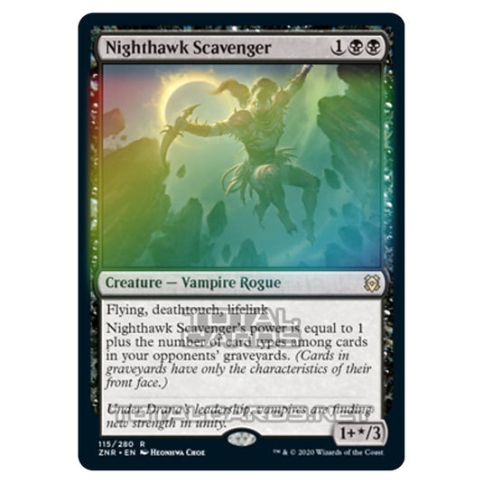 Magic The Gathering - Zendikar Rising - Nighthawk Scavenger - 115/391 (Foil)