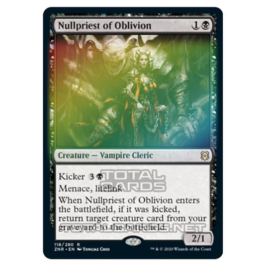 Magic The Gathering - Zendikar Rising - Nullpriest of Oblivion - 118/391 (Foil)