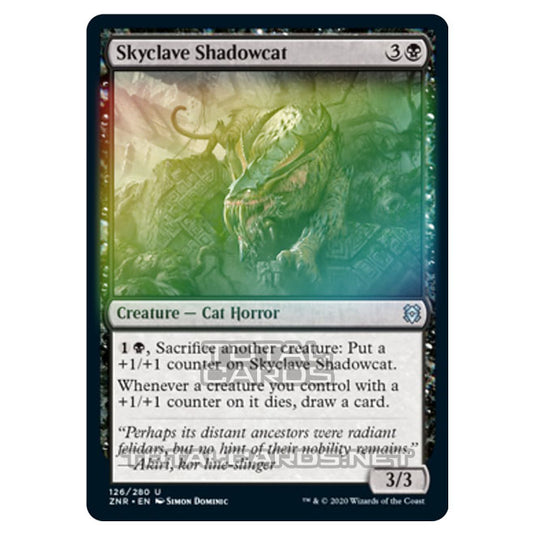 Magic The Gathering - Zendikar Rising - Skyclave Shadowcat - 126/391 (Foil)