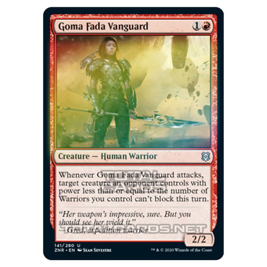 Magic The Gathering - Zendikar Rising - Goma Fada Vanguard - 141/391 (Foil)